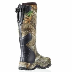 Huntshield Women's WaterProof Comfortable NeoPrene Rubber Boots, Realtree Edge Camo -HUNTSHIELD store 1871599 0010