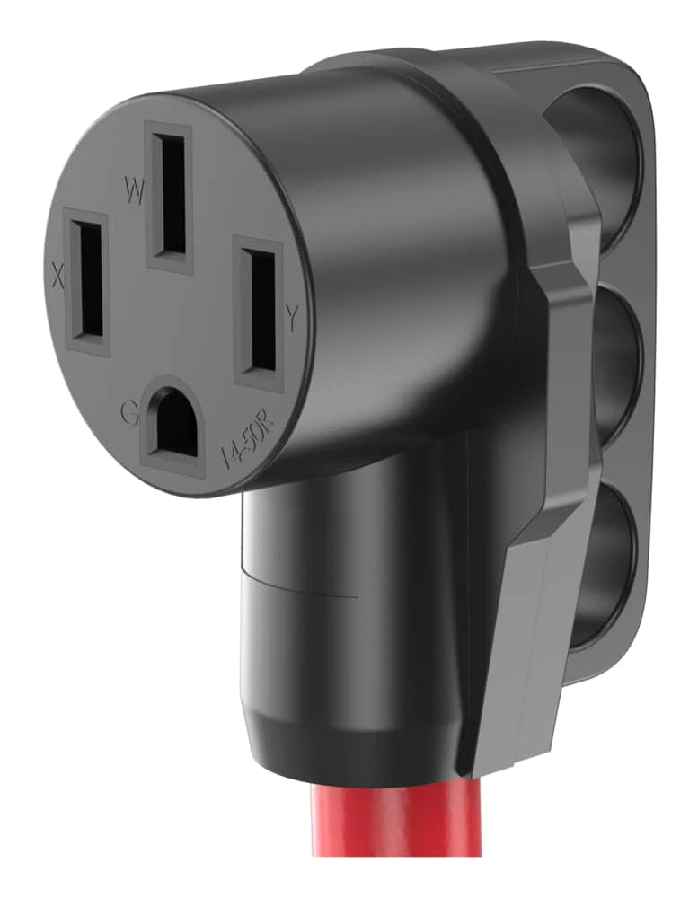 Energizer 50A 25-ft Single-Outlet Extension Cord, Red 2 Energizer 50A 25-ft Single-Outlet Extension Cord, Red - Image 2