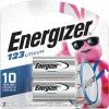 Energizer 2-pk CR123 3V / 3 Volt Lithium Photo Batteries