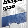 Energizer 1-pk CR1620 3V / 3 Volt Lithium Coin Cell Battery