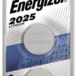 Energizer 2-pk CR2025 3V / 3 Volt Lithium Coin Cell Batteries, Long Lasting