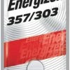 Energizer Silver Oxide 1-pk 357 LR44 AG13 303 A76 1.5V / 1.5 Volt Button Coin Cell Battery