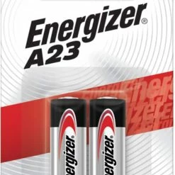 Energizer 2-pk A23 12V / 12 Volt Alkaline Batteries, Long Lasting, All Purpose