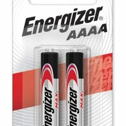 Energizer Max 2-pk AAAA Alkaline Batteries, For Small Devices