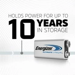 Energizer 2-pk 9V / 9 Volt Lithium Batteries, EZ Turn Lock, PowerSeal -HUNTSHIELD store energizer 9v lithium batteries 2pk 52ec4459 f2cf 4827 acf1 062e525d48f2