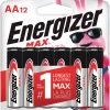 Energizer Max 12-pk AA Alkaline Batteries, Long Lasting, All Purpose