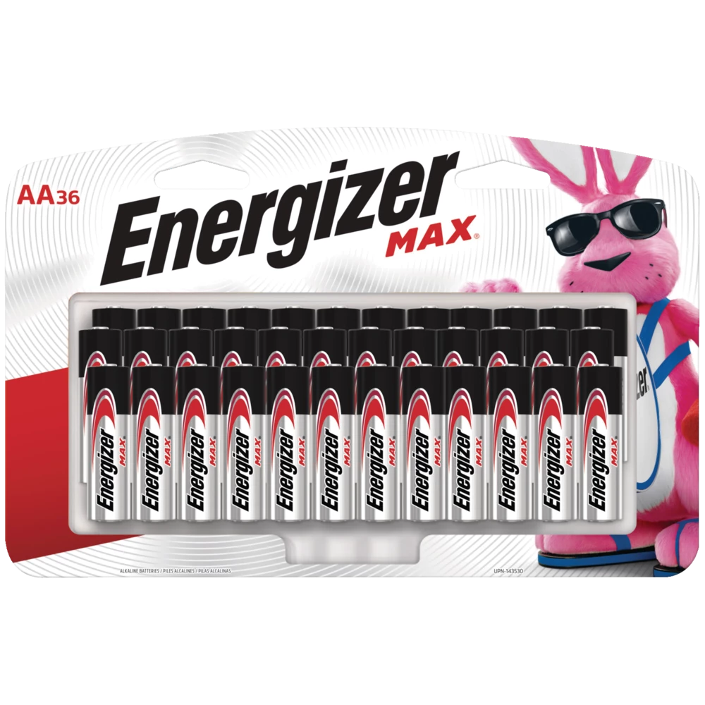 Energizer Max Alkaline AA Batteries, 36-pk 2 Energizer Max Alkaline AA Batteries, 36-pk - Image 2