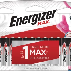 Energizer Max 16-pk AAA Alkaline Batteries, Long Lasting, All Purpose