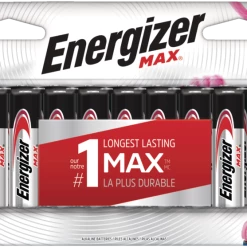 Energizer Max 30-pk AA Alkaline Batteries, Long Lasting, All Purpose