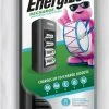 Energizer CHFC Universal Battery Charger For NiMH Rechargeable Batteries AA / AAA / C / D / 9V