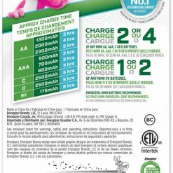 Energizer CHFC Universal Battery Charger For NiMH Rechargeable Batteries AA / AAA / C / D / 9V -HUNTSHIELD store energizer universal charger 89f2315a ac70 4842 8c11 0351933ff102