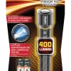 Energizer HD Vision 400 Lumens LED Handheld Flashlight, Batteries Included, Black