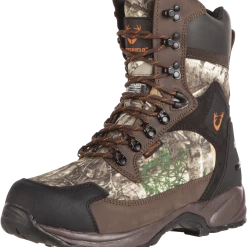 Huntshield Men's Eastern Tracker WaterProof Hunting Boots With Leather/Canvas UPPer, Camo