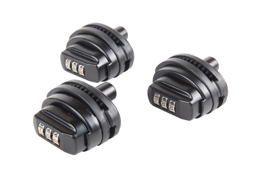 Huntshield Combination Gun Lock, Black, 3-Pk 2 Huntshield Combination Gun Lock, Black, 3-Pk - Image 2