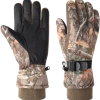 Huntshield Men's Remington Heavyweight Insulated Hunting Gloves With Non-SliP GriP, Camo