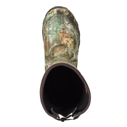 Huntshield Men's Insulated WaterProof Rubber Hunting Boots With Scent-Free Lining, Camo