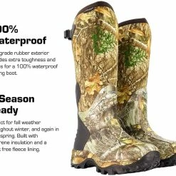 Huntshield Women's WaterProof Comfortable NeoPrene Rubber Boots, Realtree Edge Camo -HUNTSHIELD store huntshield women s neoprene boots w6 0bb168a5 11c5 43f0 ba83 7ad865a280ff