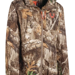 Huntshield Women's Kansas Packable Lighweight Hunting Hooded Puffy Jacket, Camo