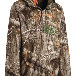 Huntshield Men's October Edge Lightweight Pullover Hunting Jacket With Hood, Camo
