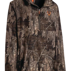 Huntshield Men's October Timber Lighweight Pullover Hunting Jacket With Hood, Camo