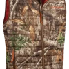 Huntshield Men's Stevie Packable Puffy Hunting Full-ZiP Vest With ZiPPered Pockets, Camo